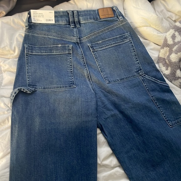 American Eagle CURVY wide leg Jean NWT - Picture 4 of 5